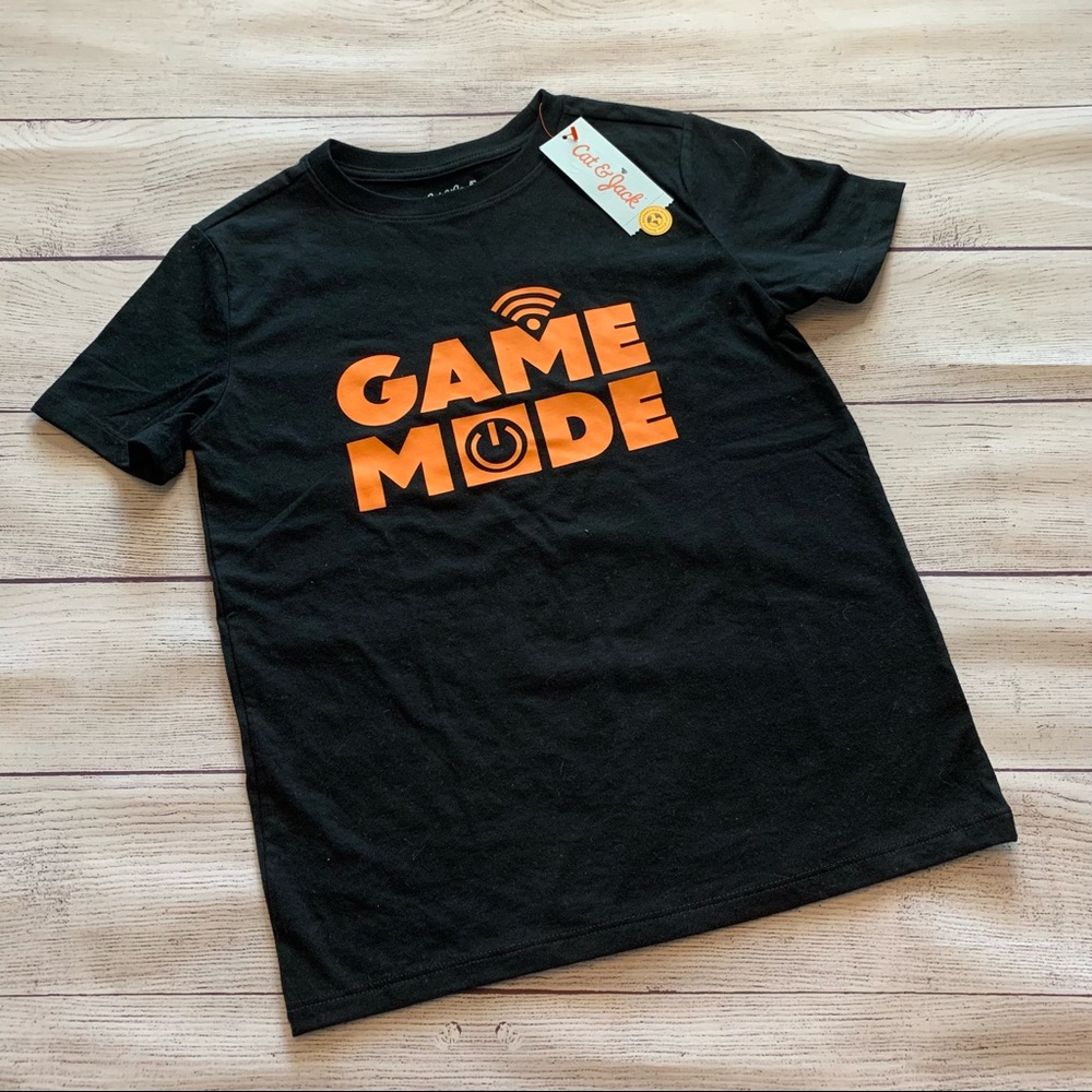 Cat & Jack Game Mode Tee Size 8/10